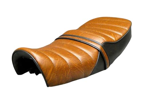 Amazon | エイプ 50 完成品 シート 茶皮 ツートン | シート本体 | 車